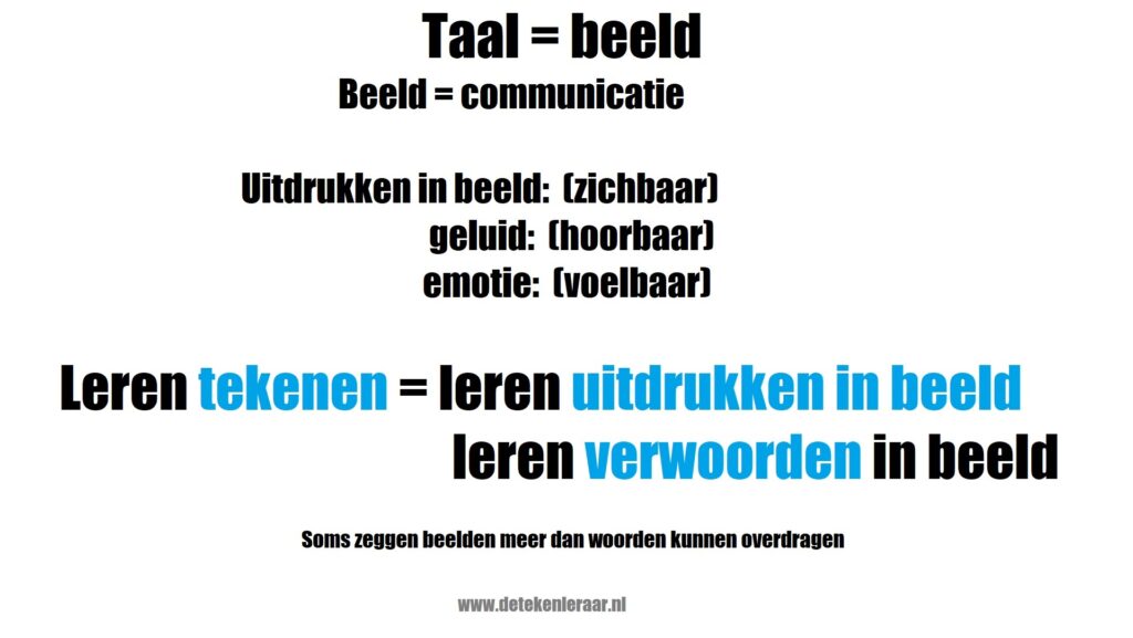 Taal is beeld